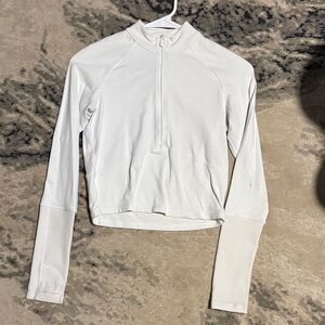 Lululemon Quarter Zip Crop